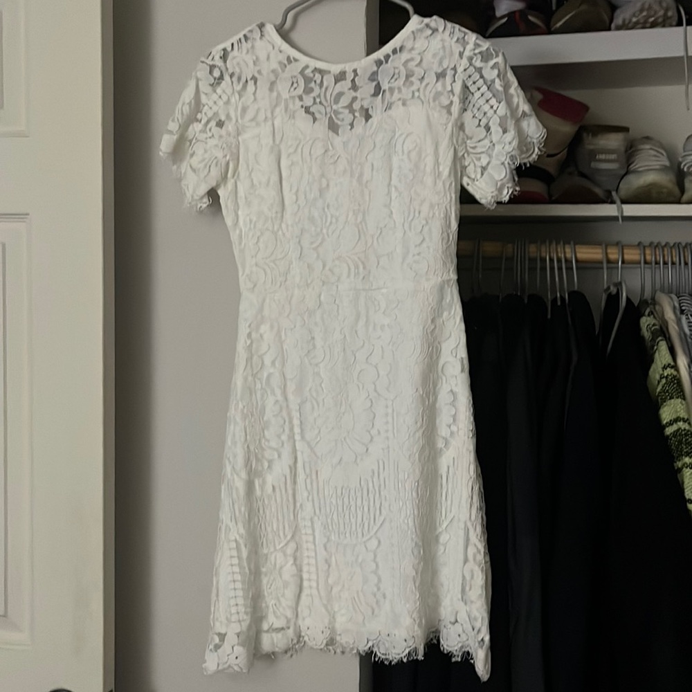 White dress